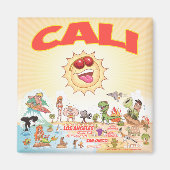 Cali Cartoons Magnet (Vorne)