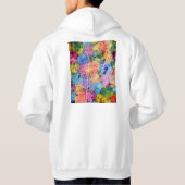 Cali Colombia City Map Hoodie (Rückseite)