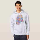 Cali Colombia City Map Hoodie (Vorne ganz)
