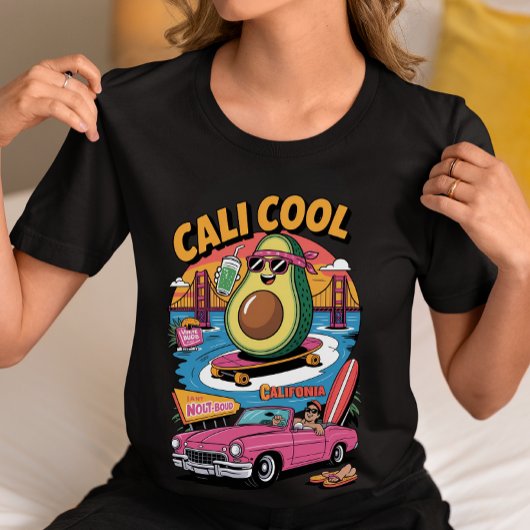Cali Cool Avocado T-Shirt