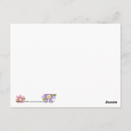 Cali Crows - Primitiv im Herzen Postkarte (Rückseite)