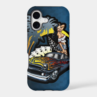 Cali Dreamin' Hot Rod Pin-Up-Girl