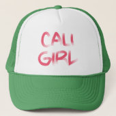 Cali Girl Trucker Hat Truckerkappe (Vorderseite)