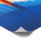 Cali, Golden Gate Bridge San Francisco Bay HSS Poster (Ecke)