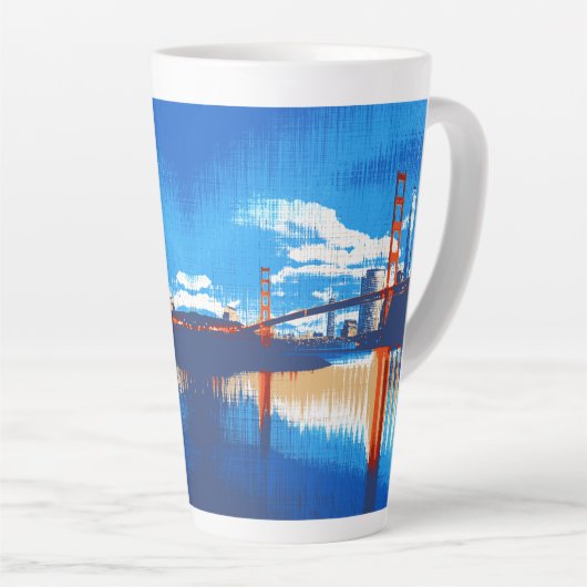 Cali, Golden Gate Bridge San Francisco SQ SS Milchtasse (Rechte Ecke)