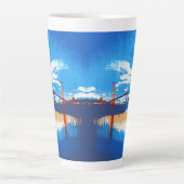 Cali, Golden Gate Bridge San Francisco SQ SS Milchtasse (Vorderseite)