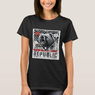 Cali Grizzly Grit - Graphic T-Shirt Premium