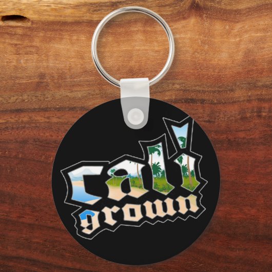 Cali Grown Schlüsselanhänger (Vorderseite)