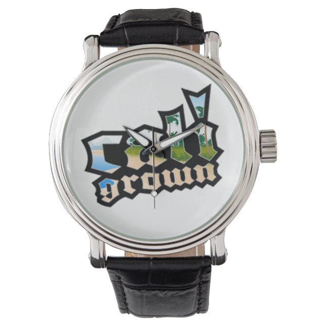 Cali Grown Watch Armbanduhr (Vorderseite)