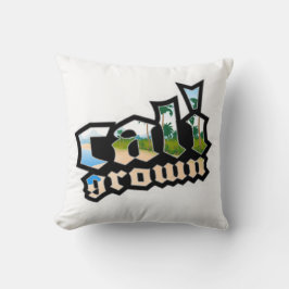 Cali Grown White und Black Pillow Kissen