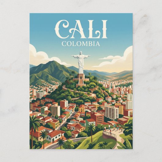 Cali Kolumbien Postkarte (Vorderseite)
