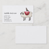 Cali Krähen · Krähe u. Schafe Visitenkarte (Vorne/Hinten)