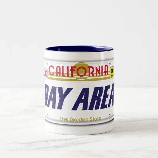 Cali Lizenz-Teller Zweifarbige Tasse (Mittel)