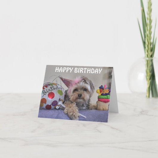 Cali Lollipop Happy Birthday Blank Note Card Karte (Vorderseite)
