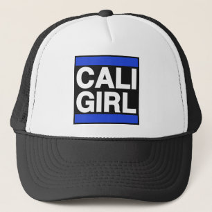 Cali Mädchen-Blau Truckerkappe