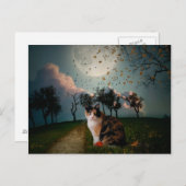 Cali Moon Postkarte (Vorne/Hinten)