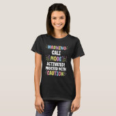 CALI Personalisiert Name Funny Niedlich Custom CAL T-Shirt (Vorne ganz)
