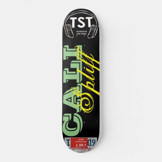 CALI SPLIFF Skateboard (Vorderseite)
