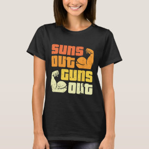 Cali Style Bodybuilding Sonne Raus, Kanonen Raus B T-Shirt