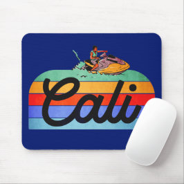 Cali Summer Vintag Style Mousepad