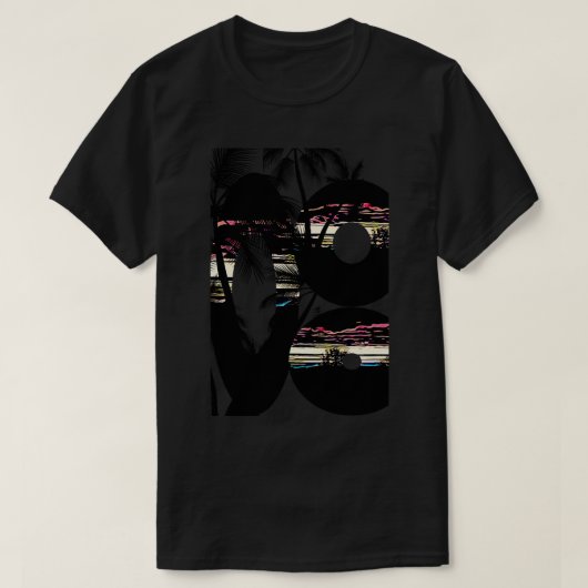 Cali Sunsets TShirt (Design vorne)
