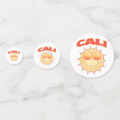 CALI Table Confetti Konfetti (Rückseiten)