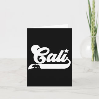 Cali Vintag California Bear Usa Staat Beauty Desi Karte