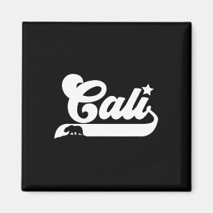 Cali Vintage Kalifornien Bär Usa Staat Schönheit D Magnet