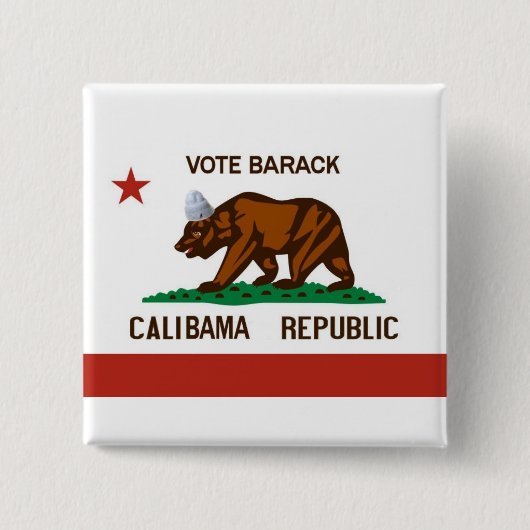 CaliBama Republik-Knopf Button (Vorderseite)