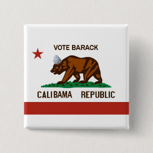 CaliBama Republik-Knopf Button