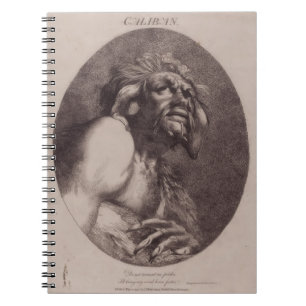 Caliban, 1775 John Hamilton Mortimer (Künstler) Notizblock