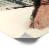 Caliban figur für The Tempest von Franz Marc Poster (Ecke)