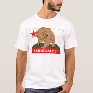 CaliBear knurrt Verdruß T-Shirt