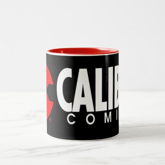 Caliber Comic XL Logo Black Coffee Tasse (Mittel)