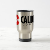 Caliber Comic XL Logo Reise Schlamm Reisebecher (Mittel)