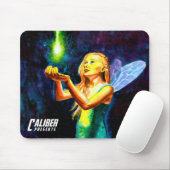 Caliber Presents fairy design with text mouse pad Mousepad (Mit Mouse)