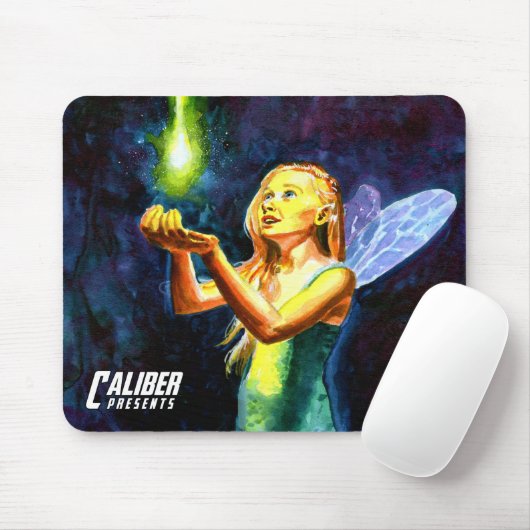 Caliber Presents fairy design with text mouse pad Mousepad (Mit Mouse)