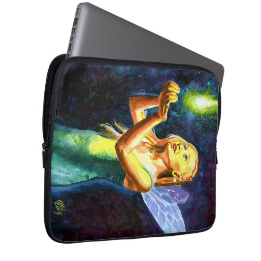 Caliber Presents V1 Fee-Design Notebook-Ärmel Laptopschutzhülle (Vorne Rechts)