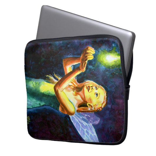 Caliber Presents V1 Fee-Design Notebook-Ärmel Laptopschutzhülle (Vorderseite Links)