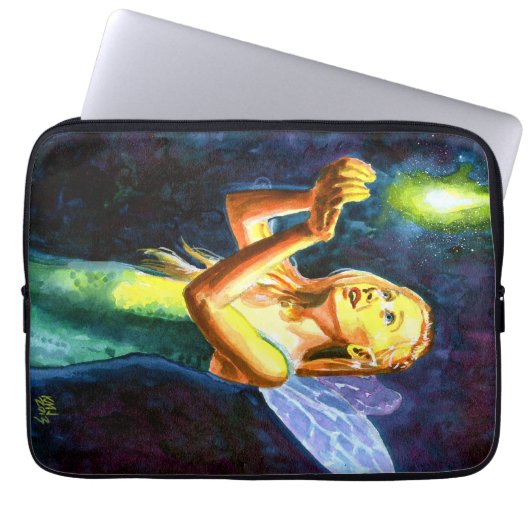 Caliber Presents V1 Fee-Design Notebook-Ärmel Laptopschutzhülle (Vorderseite)