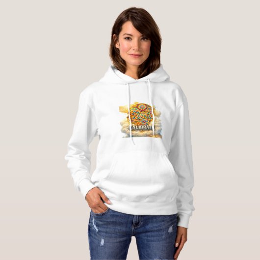 CalibrateMind Kapuzenpullover Hoodie (Vorne ganz)