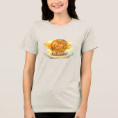 CalibrateMind Kapuzenpullover Tri-Blend Shirt (Vorderseite)