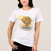 CalibrateMind Kapuzenpullover Tri-Blend Shirt (Vorderseite)