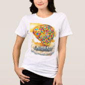 CalibrateMind Kapuzenpullover Tri-Blend-Shirt Tri-Blend Shirt (Vorderseite)