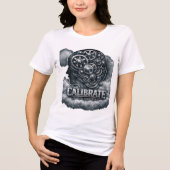 CalibrateMind Kapuzenpullover Tri-Blend-Shirt Tri-Blend Shirt (Vorderseite)
