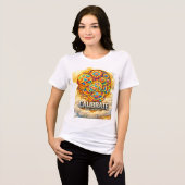 CalibrateMind Kapuzenpullover Tri-Blend-Shirt Tri-Blend Shirt (Vorderseite voll)
