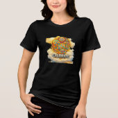 CalibrateMind Kapuzenpullover Tri-Blend-Shirt Tri-Blend Shirt (Vorderseite)