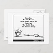 Calico Ban Postkarte (Vorne/Hinten)