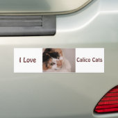 Calico Beauty Cat Autoaufkleber (Auf Auto)
