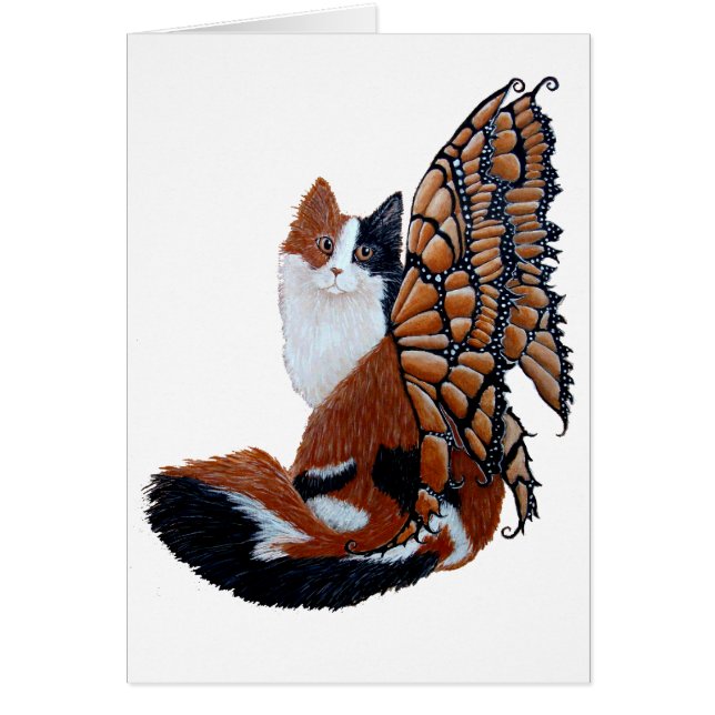 Calico Butterfly Fairy Cat (Vorne)